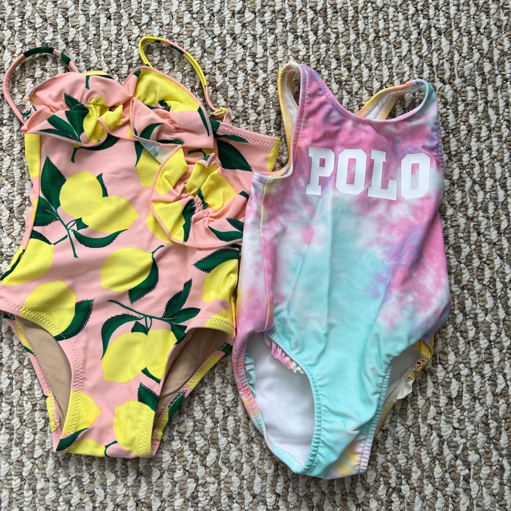 6 months baby girl swim bundle EUC